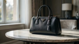 Prada Bag on Marble