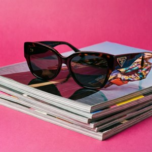 Prada Sunglasses on Magazines
