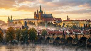 Prague Castle Dawn