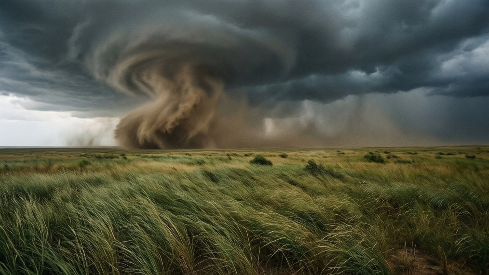 Prairie Fury by Wallpapers.art Studio