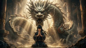 Prayer at the Dragon Shrine