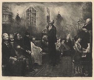 Prayer Meeting, First Stone