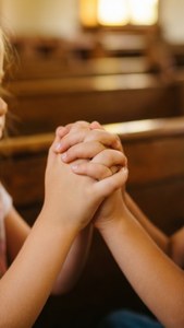 Praying Hands Close-up
