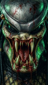 Predator Close-Up Mandibles