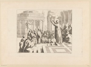Prediking van Paulus in Athene