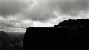 Preikestolen Monochrome