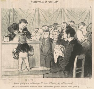 Premier grand prix de mathématiques,  M. Cabuchet