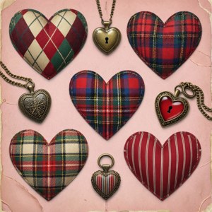 Preppy Heart Collage