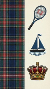 Preppy Icon Collage