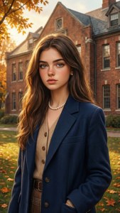 Preppy School Girl