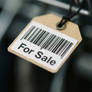 Price Tag Closeup
