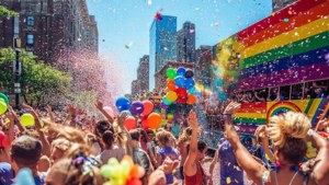 Pride Parade Festivity