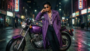 Prince and Motorcycle