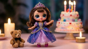Princess Doll Birthday Dance