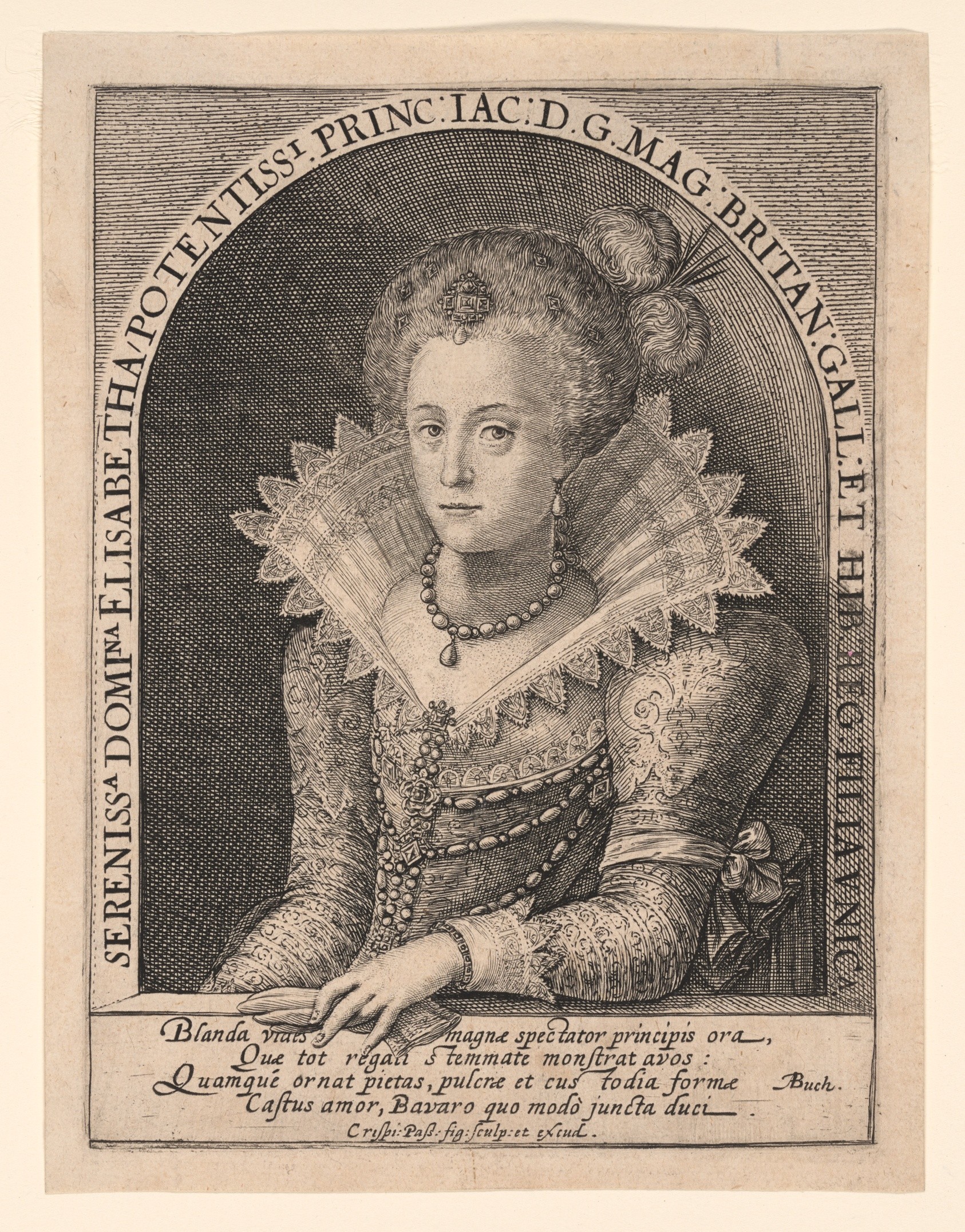 Princess Elizabeth Stuart by Unknown artist