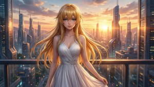 Princess of Peace at Dusk