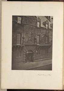 Principal Doorway Of College.