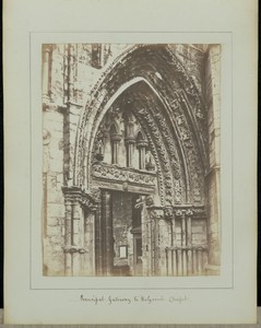 Principal Gateway to Holyrood Chapel