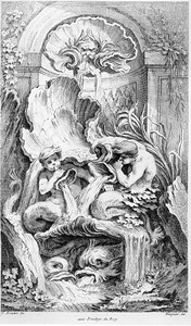 Print in a book entitled "Receuil de Fontaines."