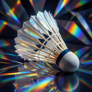 Prism Shuttlecock Art