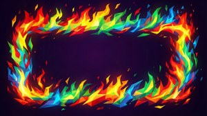 Prismatic Fire Swirl