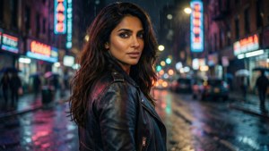 Priyanka Chopra Neon Night