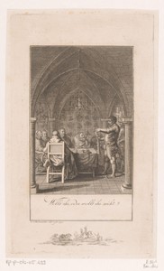 Procopius de Grote bij het concilie van Bazel