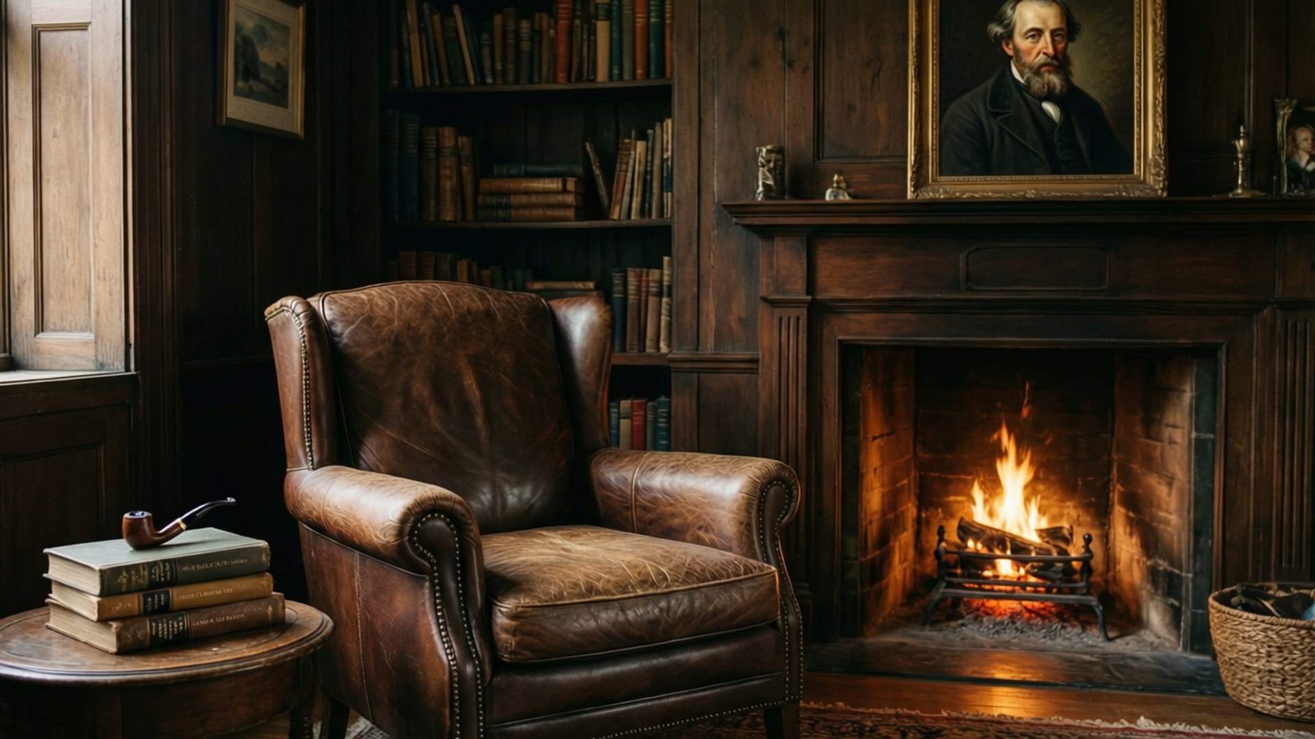Professor's Study by Wallpapers.art Studio