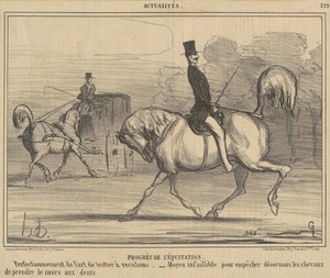 Progrès de l'équitation