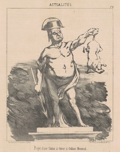 Projet d'une statue ... a Odilon-Nemrod