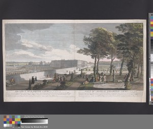 Prospect of Hampton Court from the Garden Side
