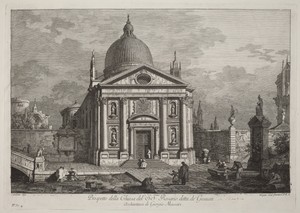 Prospetto della Chiesa del SS. Rosario detta de' Gesuati