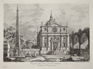 Prospetto della Chiesa del SS. Salvatore