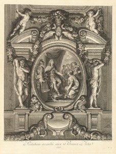 Protection accordée aux beaux-arts 1663 (Protection Granted to the Fine Arts 1663) [pl. 24]