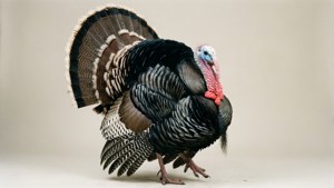 Proud Turkey Strutting
