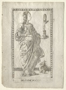 Prudence (from the Tarocchi, series B: Cosmic Principles & Virtues, #35)