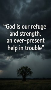 Psalm 46:1 Storm