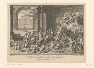 Psyche in het paleis van Amor