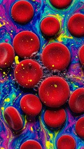 Psychedelic Blood Cells