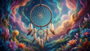 Psychedelic Dream Catcher