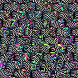 Psychedelic Flag Pattern
