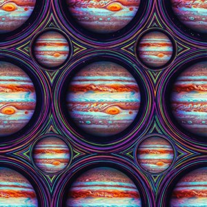 Psychedelic Jupiter Pattern