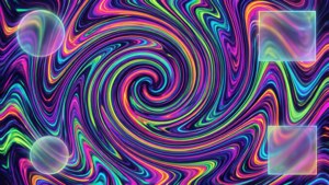 Psychedelic Swirl Outro Template