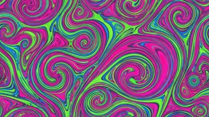 Psychedelic Swirl Retro