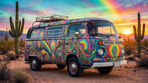 Psychedelic Van