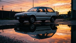 Puddle Reflection