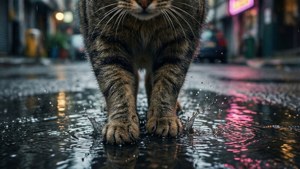 Puddles and Neon