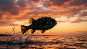 Puffer Silhouette