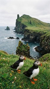Puffins of Heimaey