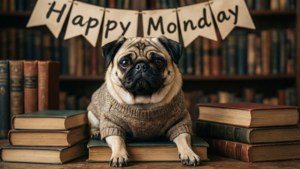 Pug Library Monday